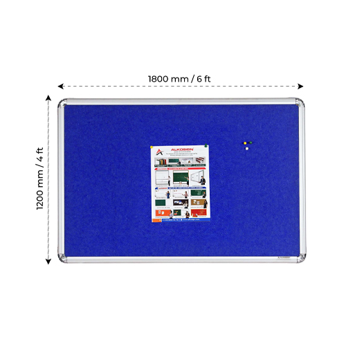 4x6 Feet Pin up Board - Notice Board