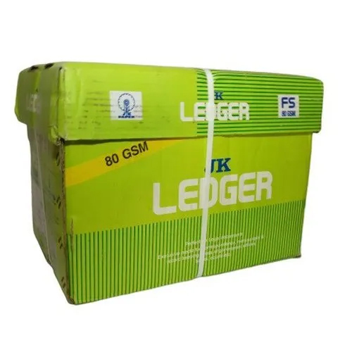 Ledger Green  Paper A/4 80 GSM