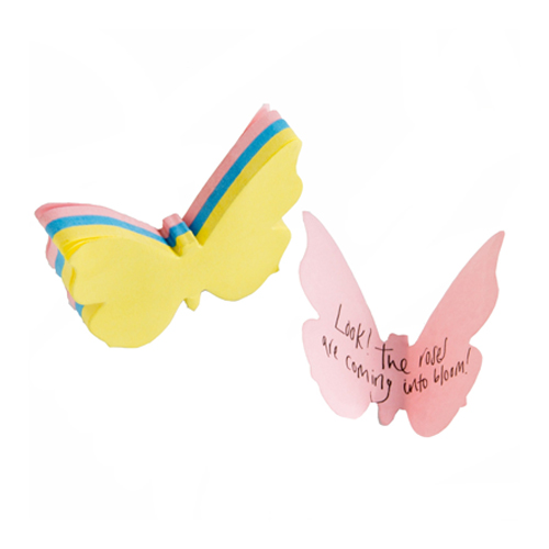 Butterfly Post it Pad 3x5