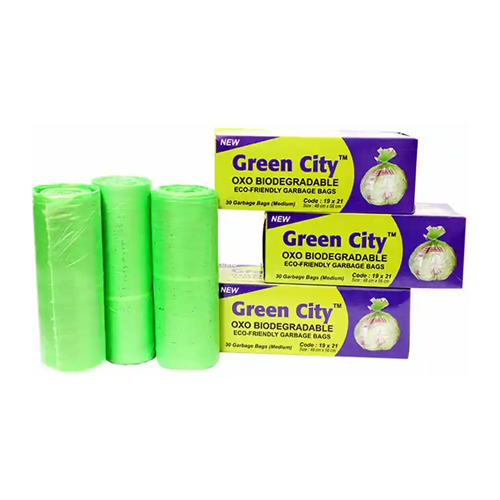 Garbage Bag Medium Size - Green City
