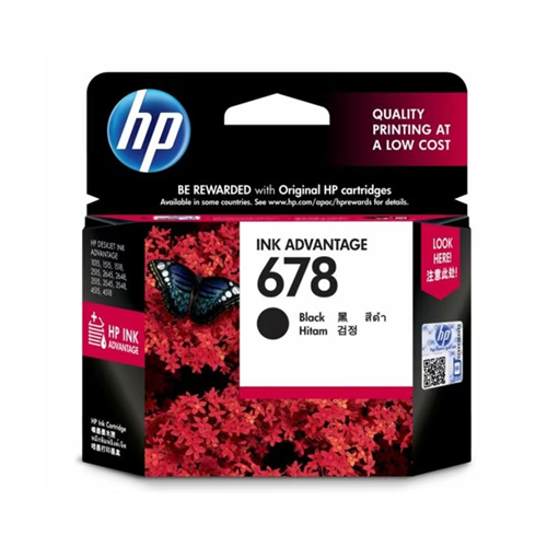 HP Ink Catridge Black 678 BK
