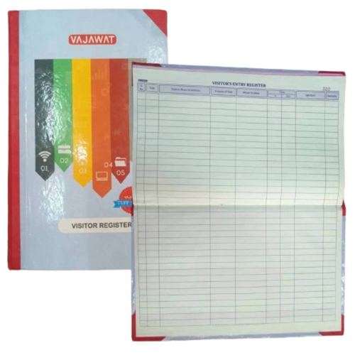 VAJAWAT Visitor Book 100 Page