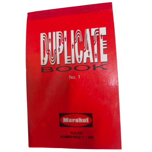 MARSHAL - Duplicate book No.1