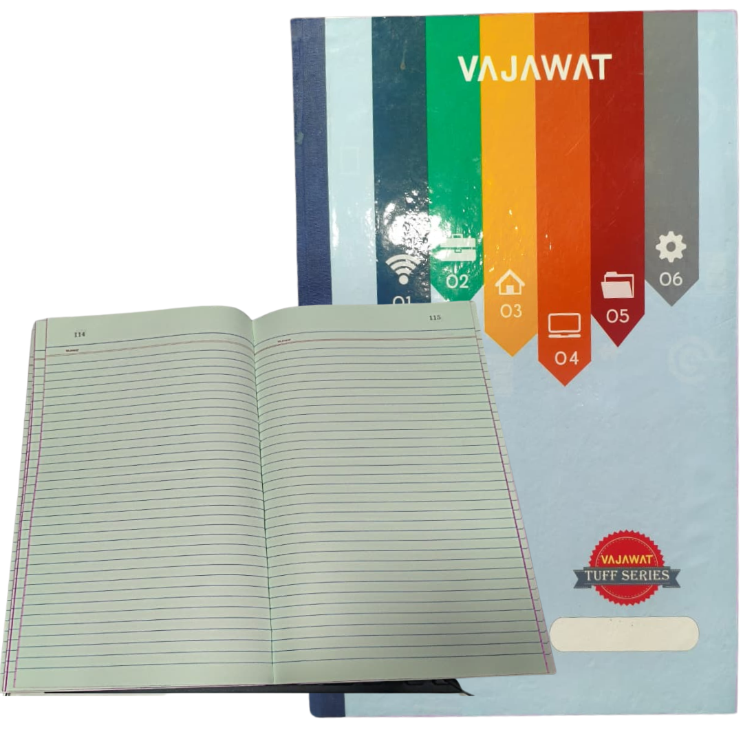 VAJAWAT Ruled Register VAJAWAT Ruled Register